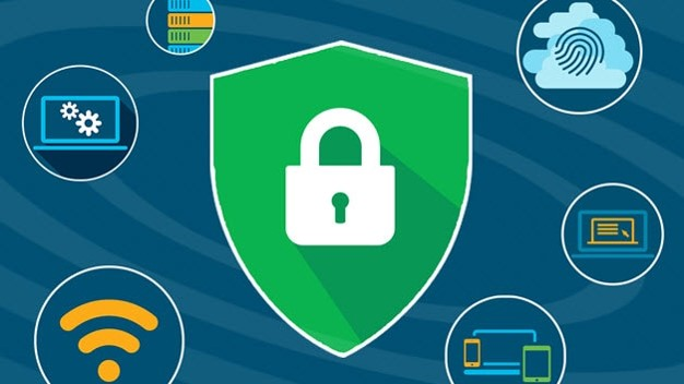 Cybersecurity illustration